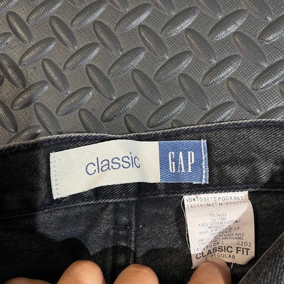 Vintage Gap Classic Dark Gray High Rise Denim Jeans Women's Size‎ 2 Regular - Picture 2 of 9